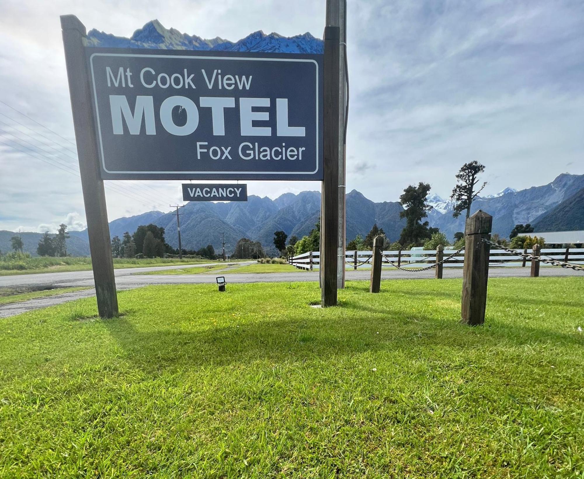 Mt Cook View Motel Glacier Fox Extérieur photo